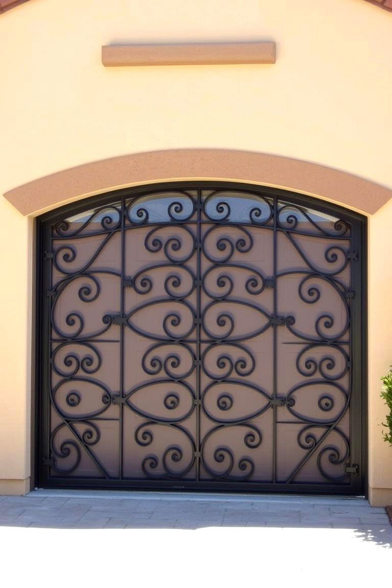 Decorative Wrought Iron Accents - 24 Fairy Garden Ideas