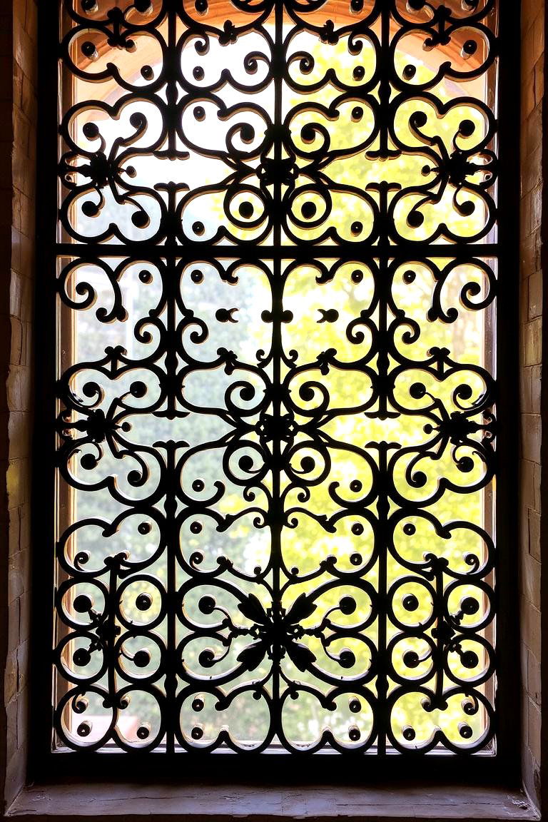 Decorative Wrought Iron Lattice - 24 spanish style windows