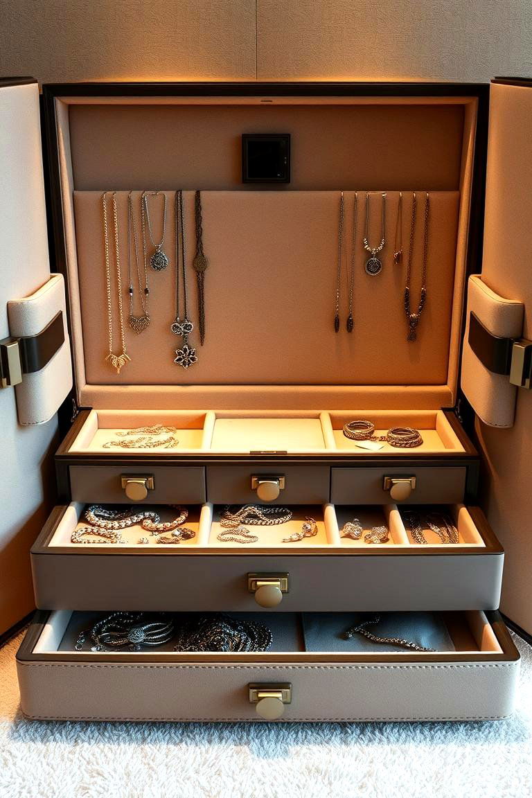 Dedicated Jewelry Storage - 24 Clothes Storage Ideas