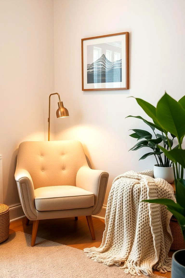 Dedicated Reading Nook for Quiet Contemplation - 24 Luxury Living Room Ideas