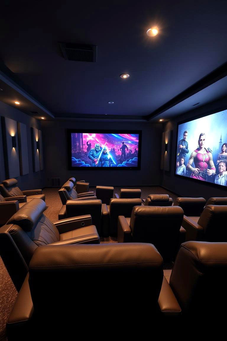 Dedicated Room Conversion - 24 Home Theater Ideas