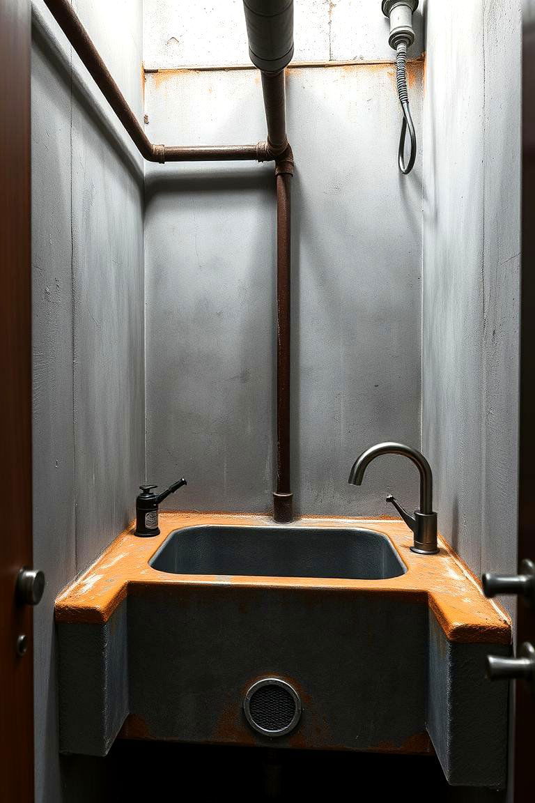 Deep Basin Industrial - 24 Laundry Room Sink Ideas