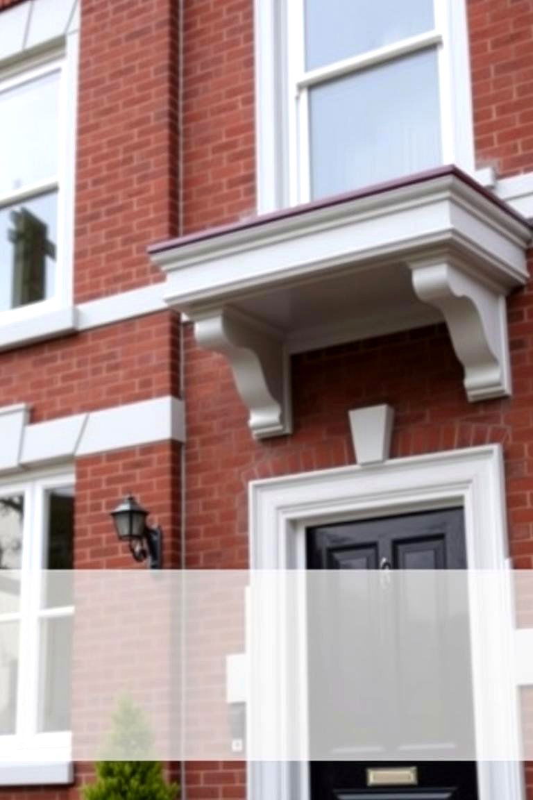 Deep Maroon Brick with Soft Silver Trim - 24 Exterior Brick and Paint Color Combinations