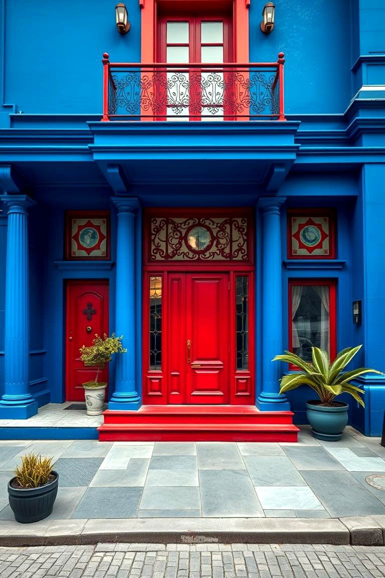 Deep Sea Blue - 24 blue victorian house colors