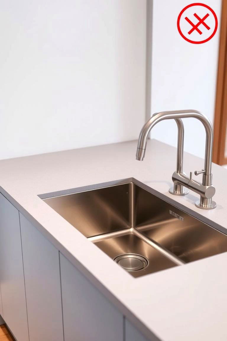 Deep Single Basin Sink - 24 Japanese Style Kitchen Ideas