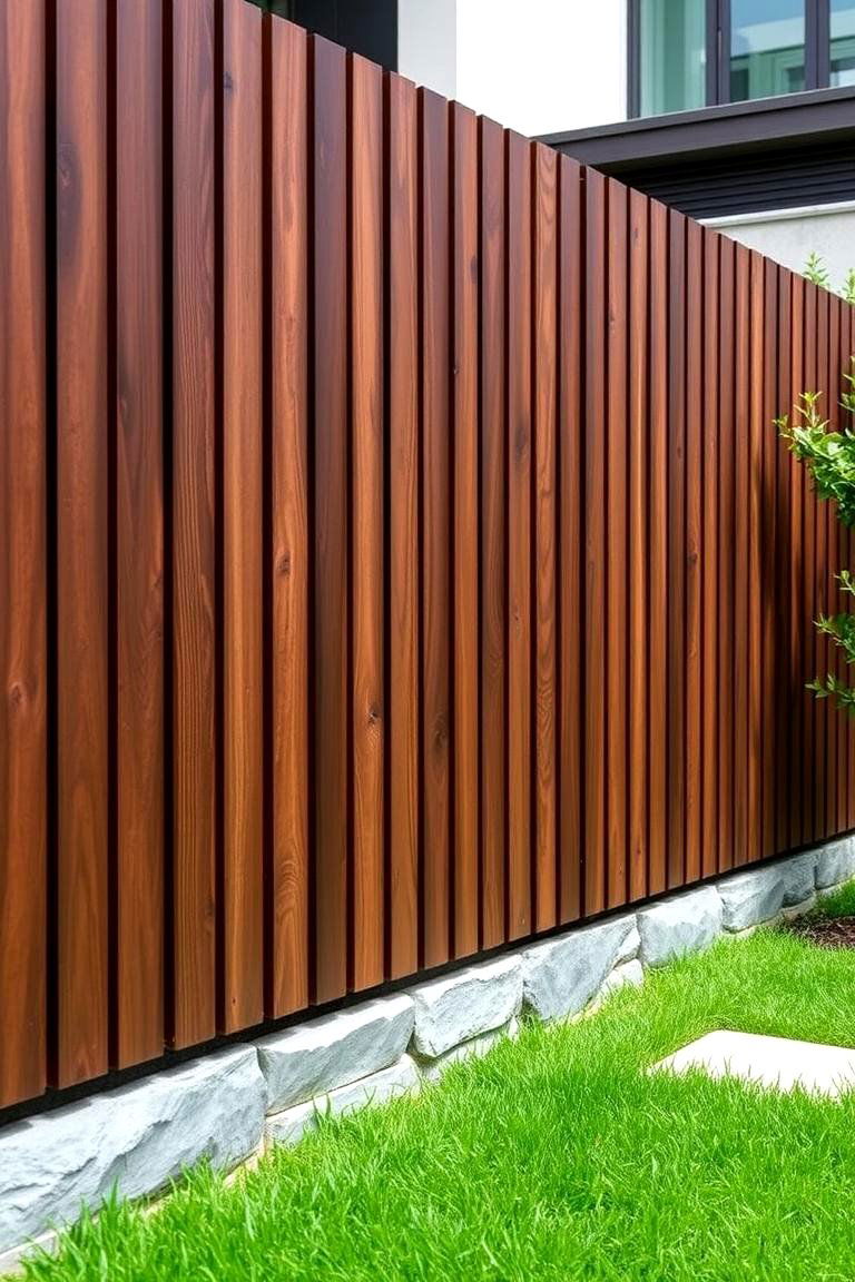 Deep Walnut Stain - 24 Fence Stain Colors