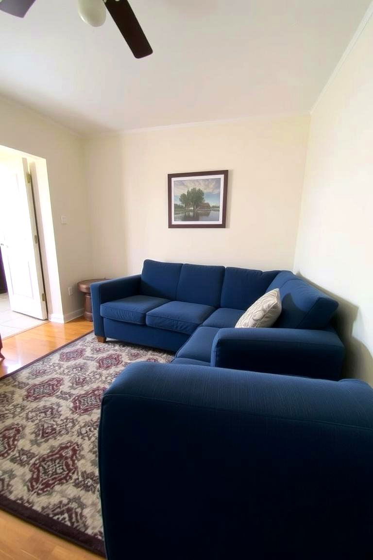 Define Zones with Area Rugs - 24 Small Living Room Ideas