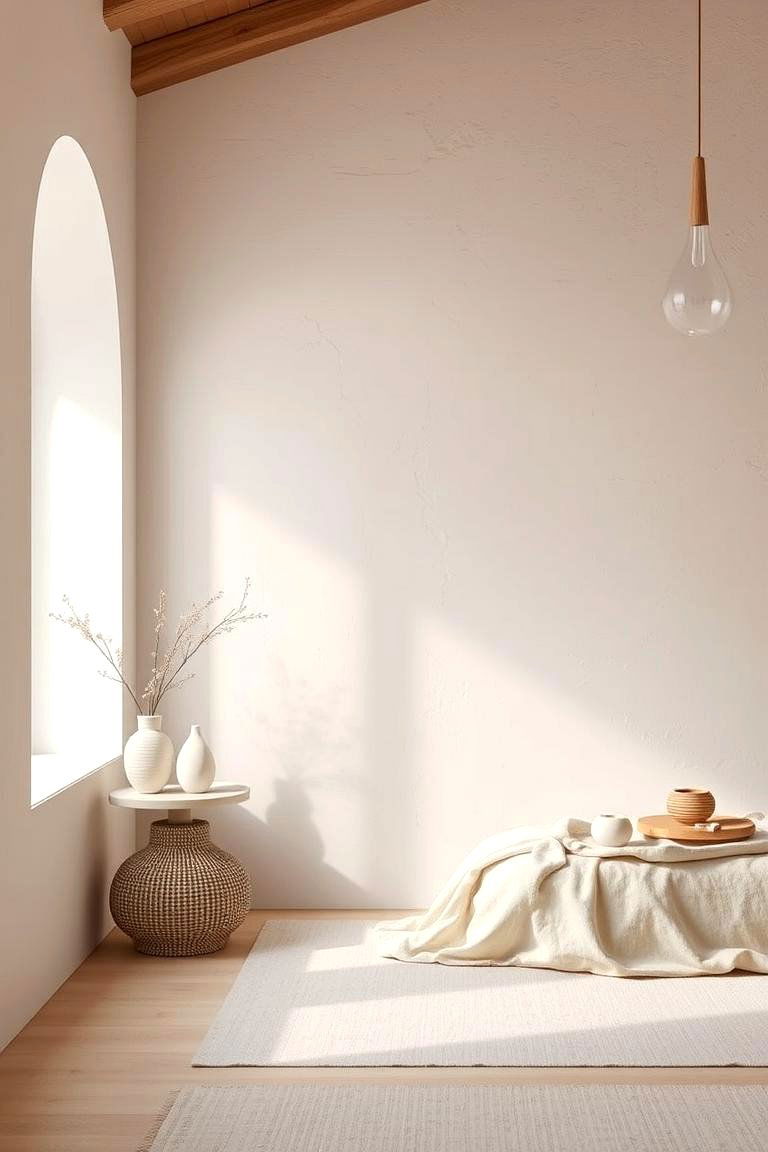 Delicate Linen Blend - 24 Off-white Paint Colors for Room