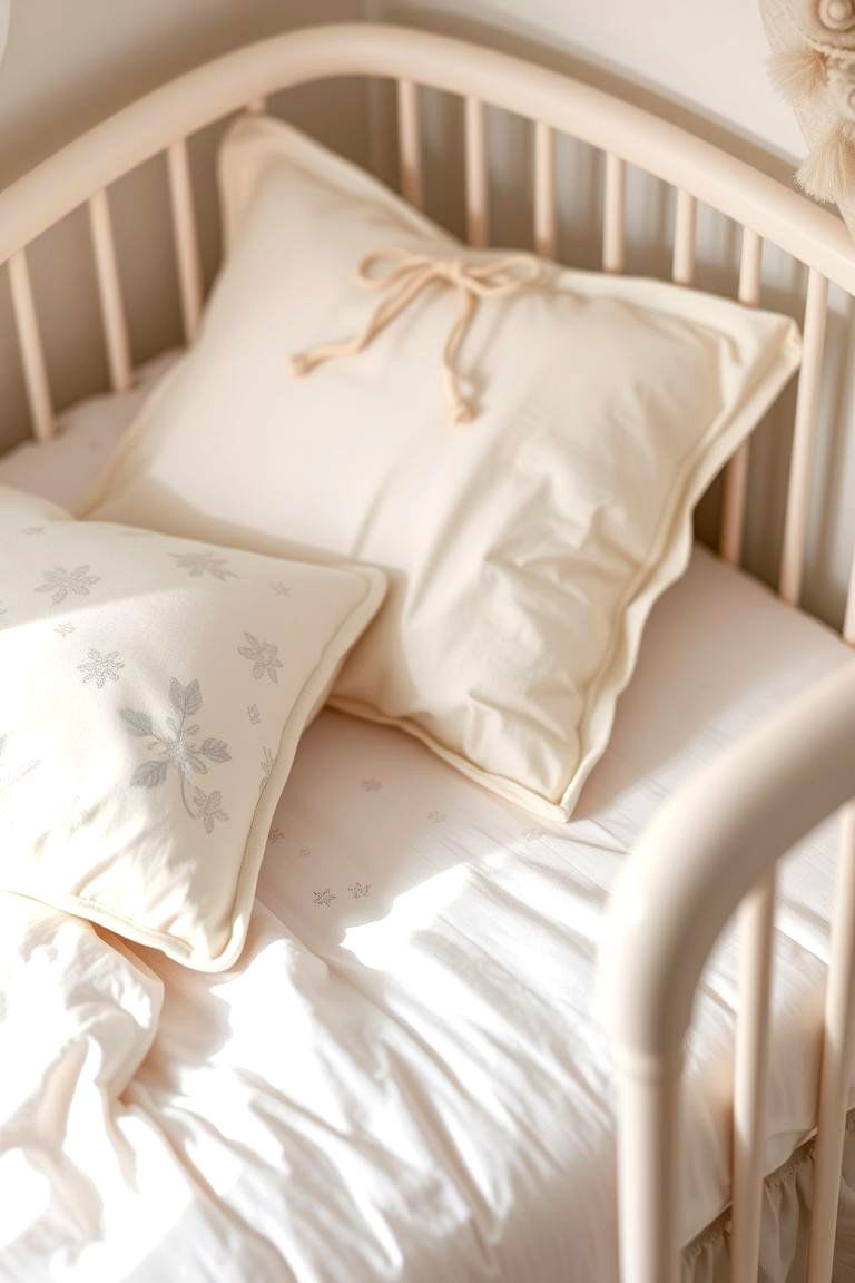 Delicate Pastel Bedding - 24 Princess Nursery Ideas