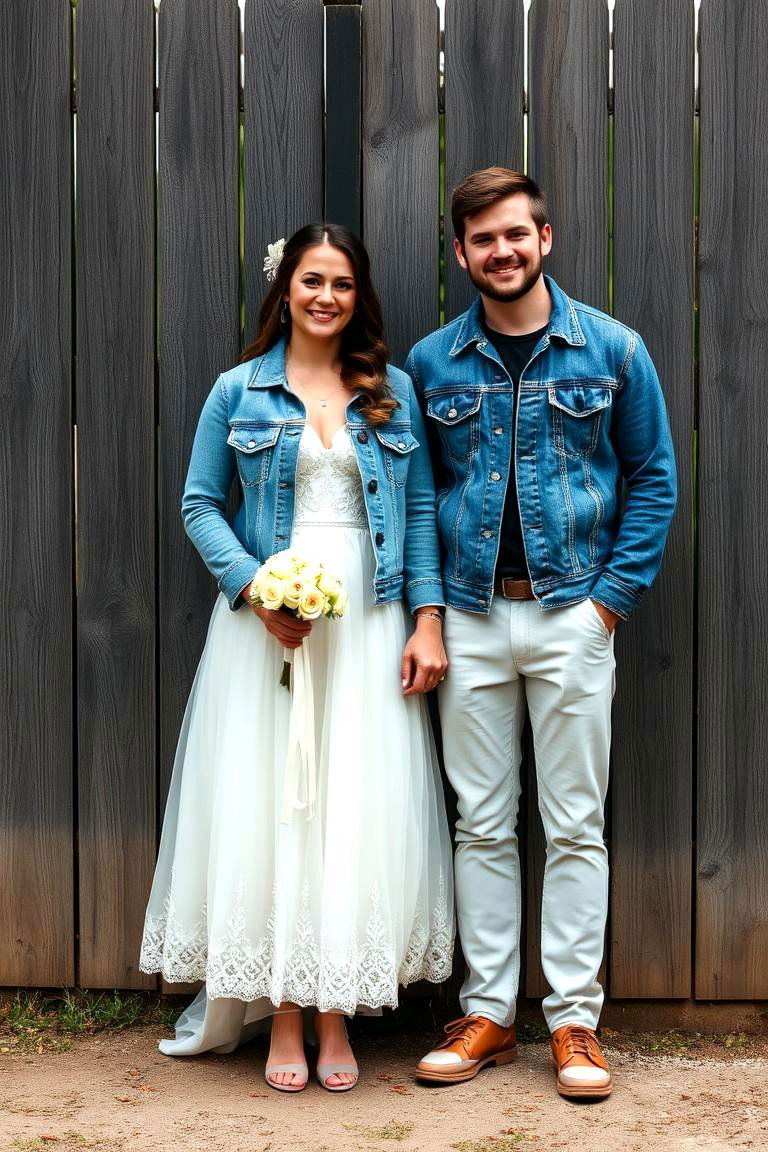 Denim Details - 24 Western Wedding Ideas