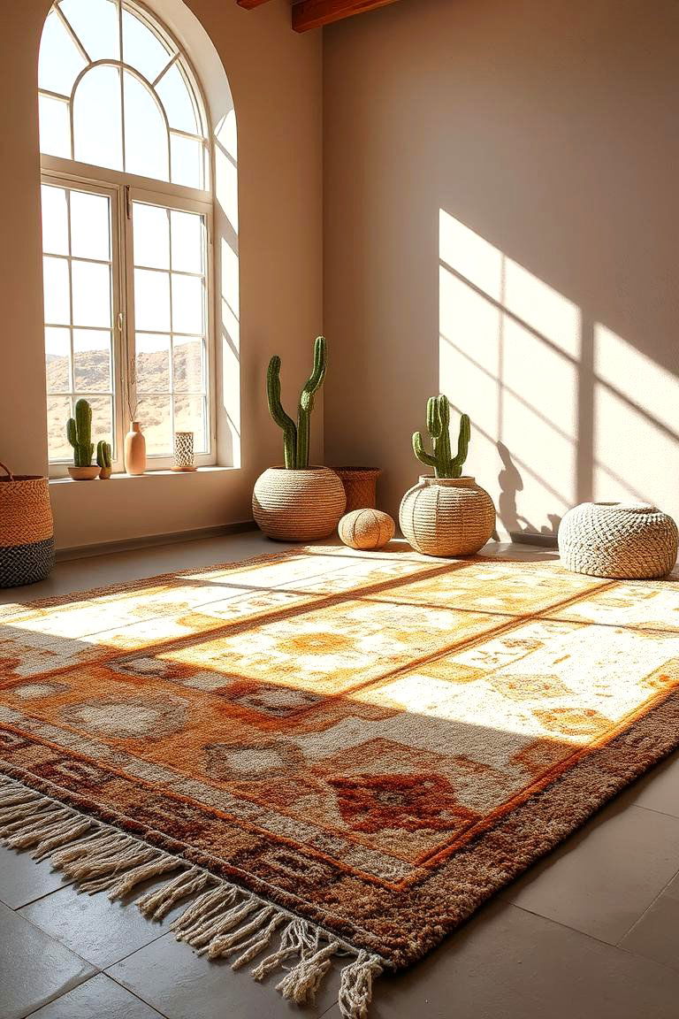 Desert Boho Aesthetics - 24 Boho Rug Ideas