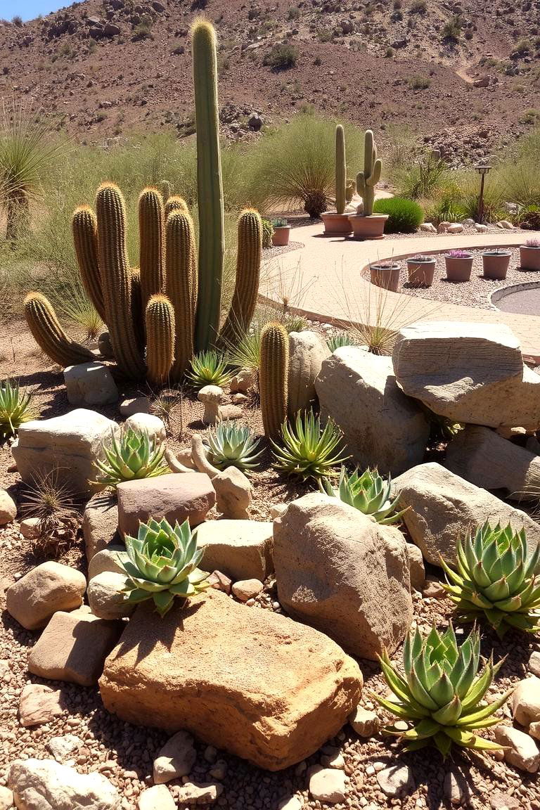 Desert Landscape Garden - 24 Garden Layout Ideas