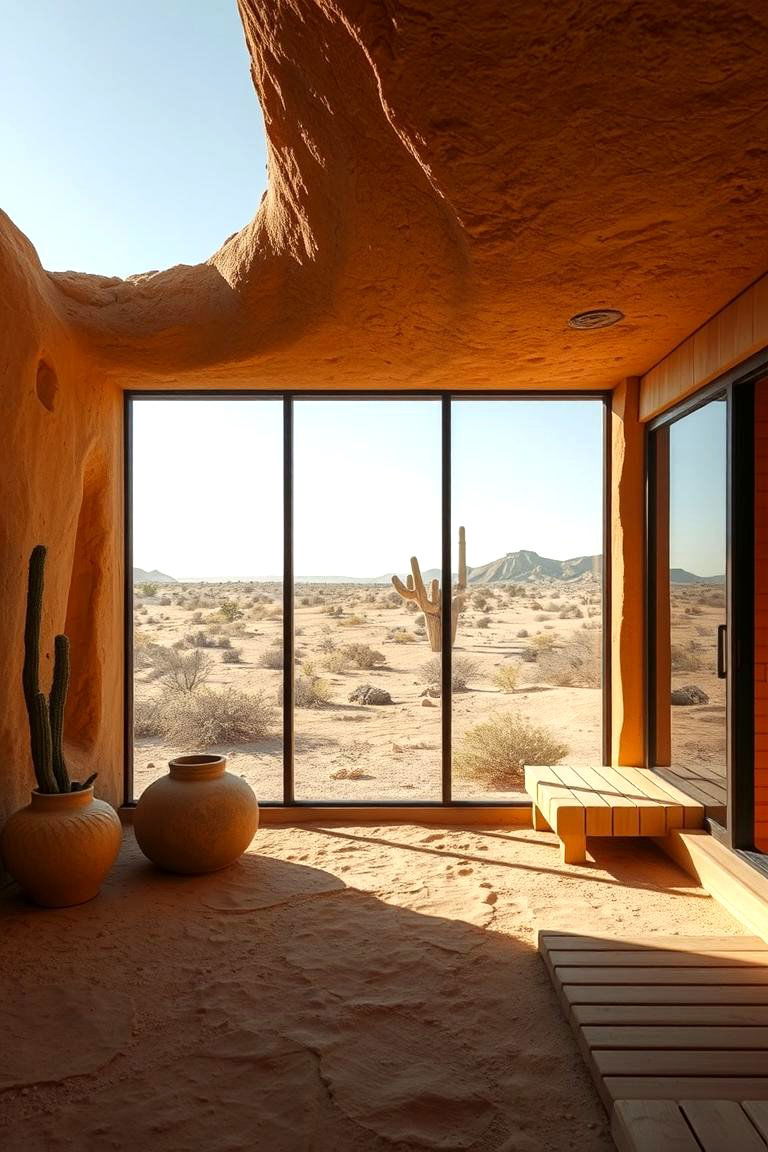 Desert Oasis Sauna - 24 Outdoor Sauna Ideas