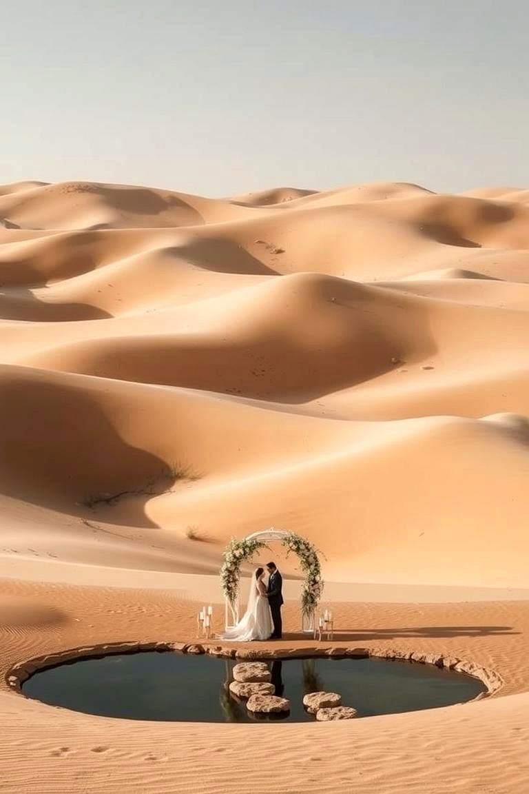 Desert Oasis Wedding - 24 Destination Wedding Ideas
