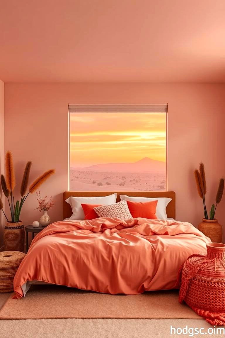 Desert Sunset Palette - 24 Western Bedroom Ideas