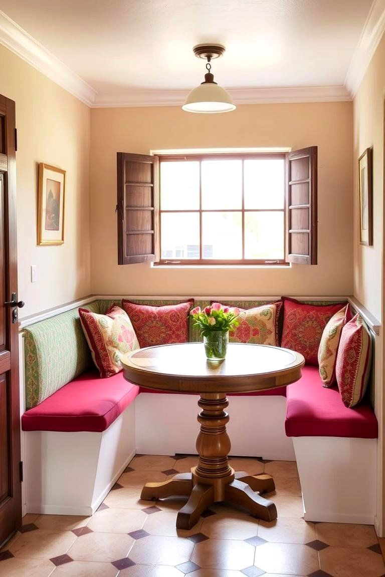 Design a Cozy Breakfast Nook - 24 Mexican Kitchen Ideas