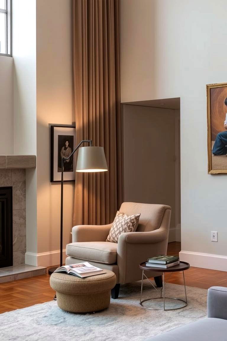 Design a Cozy and Inviting Reading Nook - 24 Large Living Room Ideas