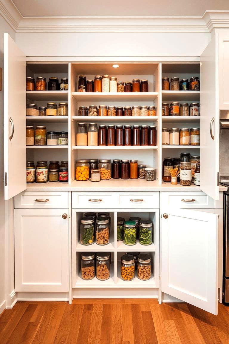 Design a Hidden Pantry for a Sleek Kitchen Look - 24 Larder Cupboard and Pantry Ideas for Your Kitchen