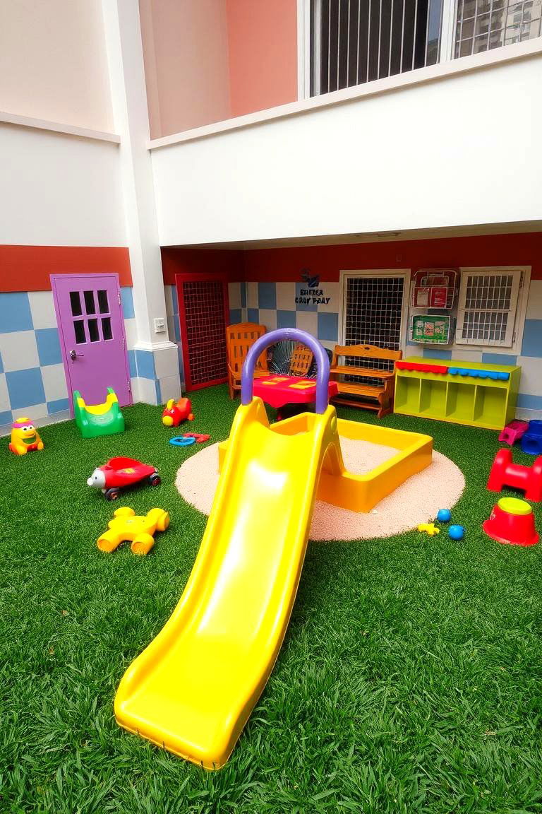 Design a Play Area for Kids - 24 Courtyard Ideas