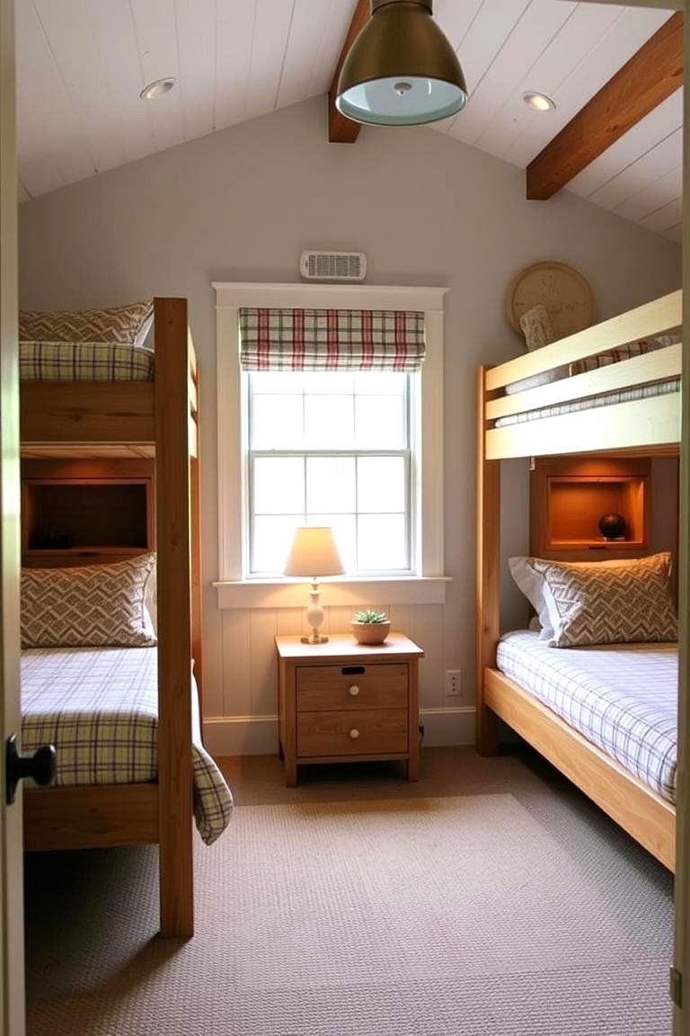 Design a Versatile Bunk Room for Guests - 24 Lake House Decorating Ideas