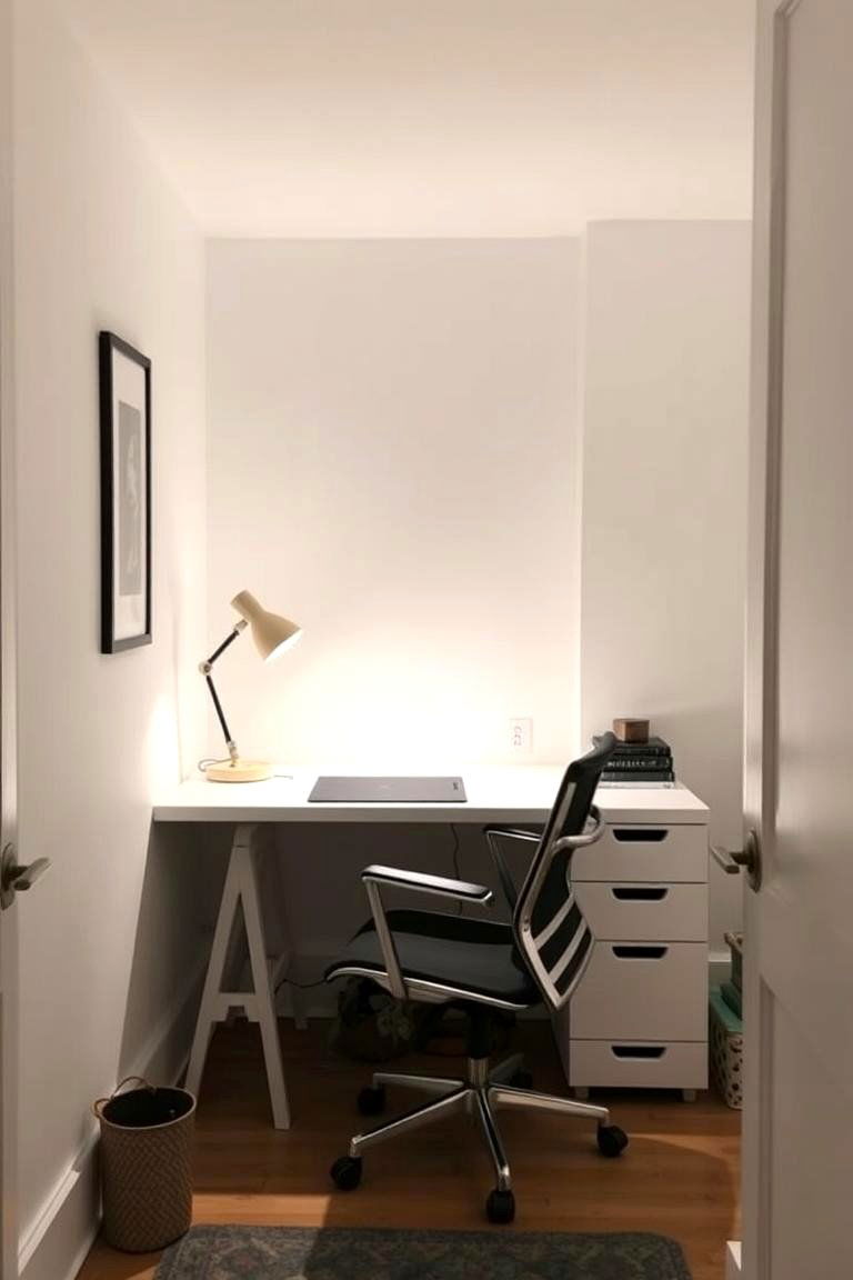 Designate a Home Office Space for Productivity - 24 Townhouse Interior Design Ideas