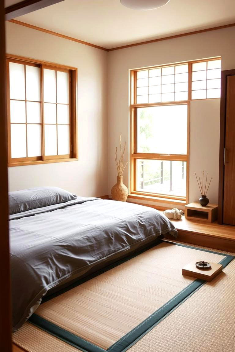 Designate a Quiet Corner for Meditation and Reflection - 24 Japanese Bedroom Design Ideas