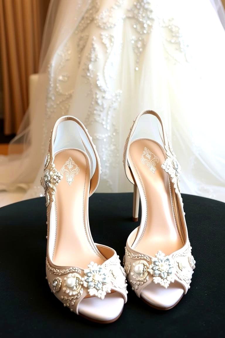 Designer Wedding Shoes - 24 Glamorous Wedding Ideas
