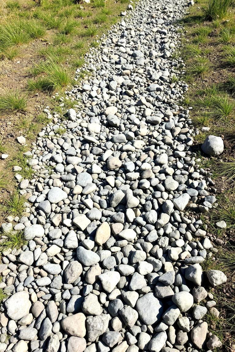 Designing a Dry Creek Bed Feature - 24 Rock Landscaping Ideas