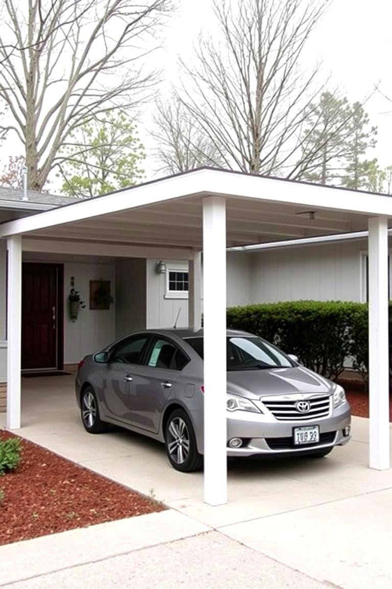 Designing a Functional Carport - 24 Mid-Century Modern Exterior Home Ideas