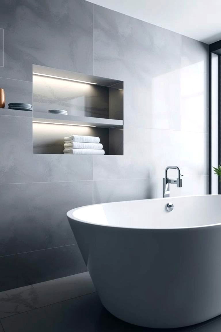 Designing a Towel Storage Solution - 24 Wall Niche Ideas