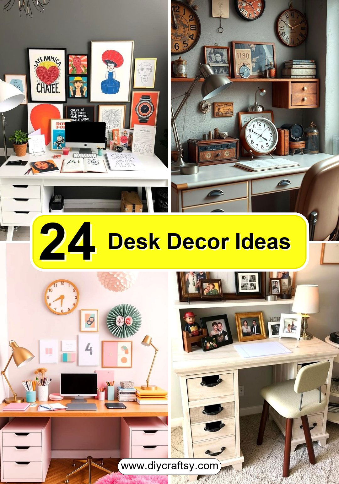Desk Decor Ideas