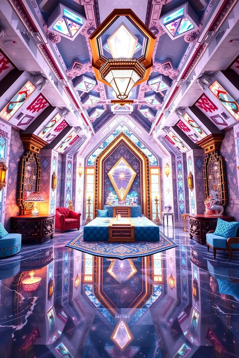 Diamond Treasure Chamber - 24 Minecraft Themed Bedroom Ideas