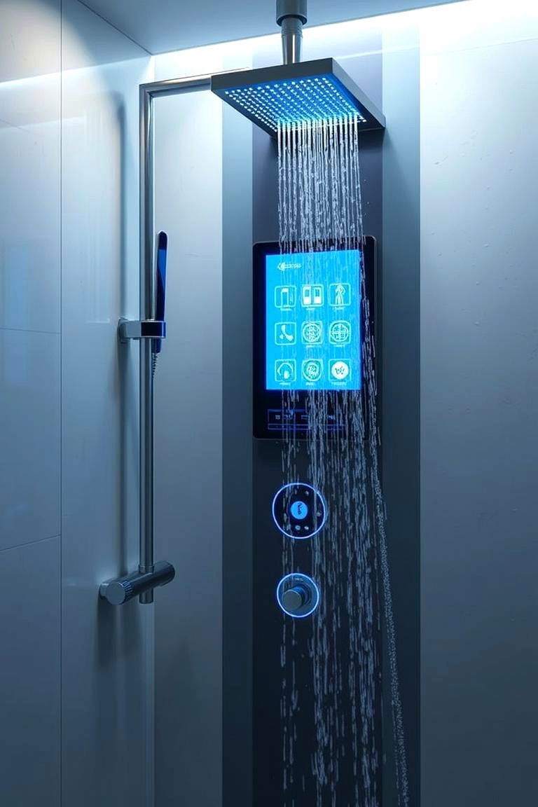 Digital Control Shower Experience - 24 Luxury Shower Ideas