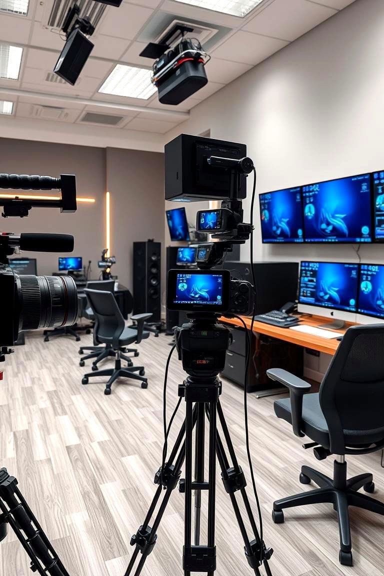 Digital Media Studio - 24 Homeschool Room Ideas