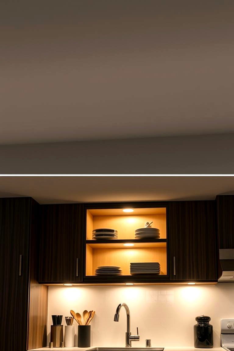 Dimmable Cabinet Lighting - 24 Cabinet Lighting Ideas