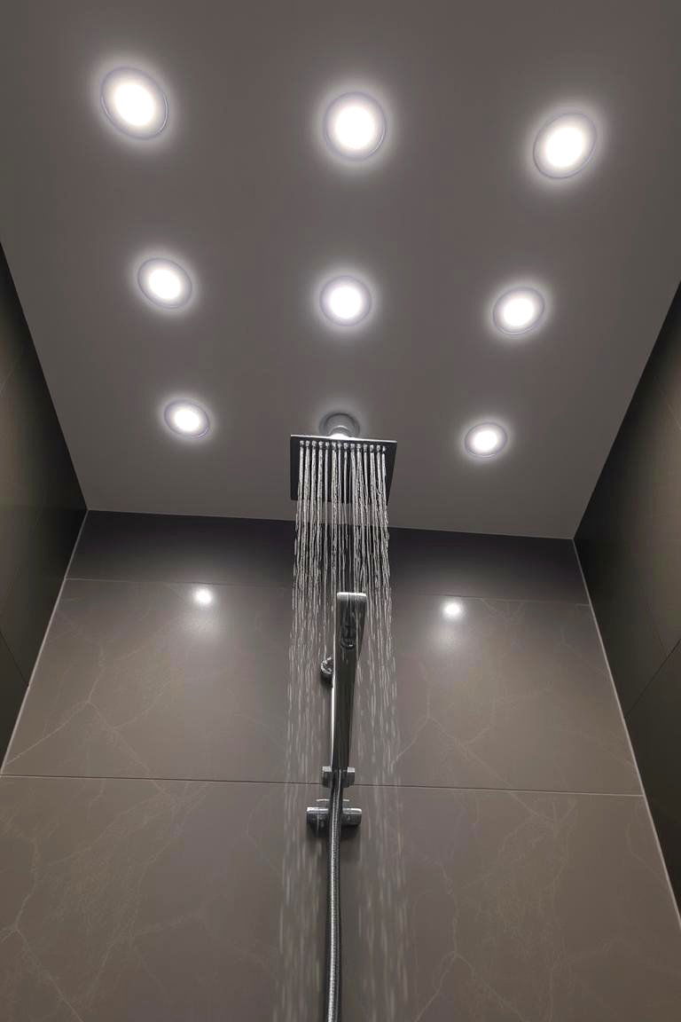 Dimmable Recessed Lighting Fixtures - 24 Shower Lighting Ideas