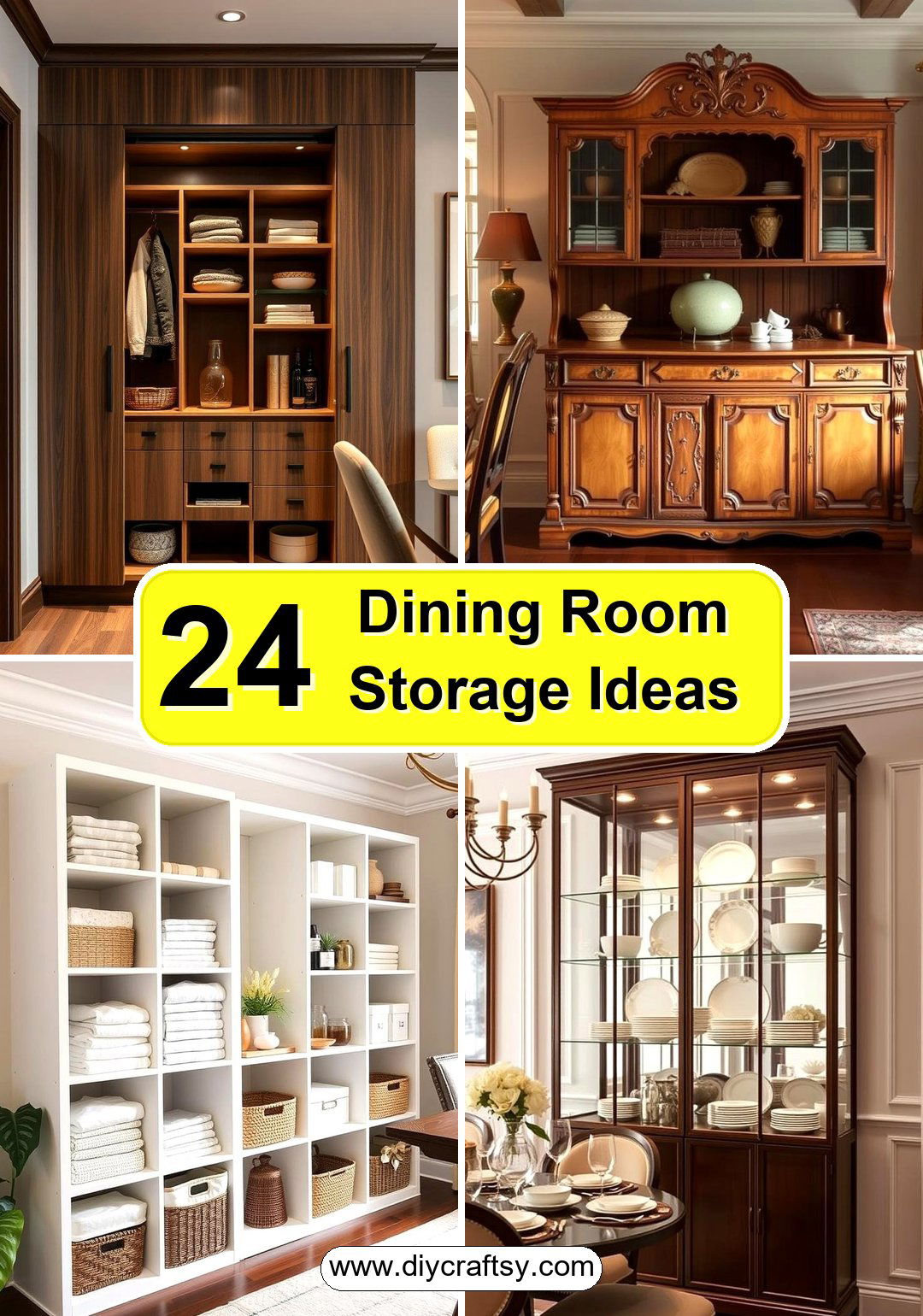 Dining Room Storage Ideas