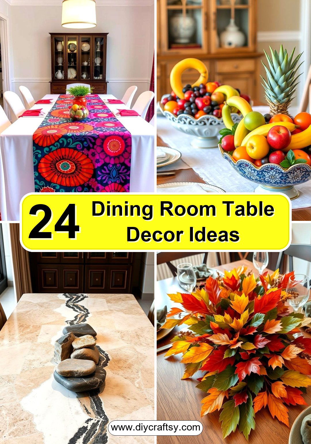 Dining Room Table Decor Ideas