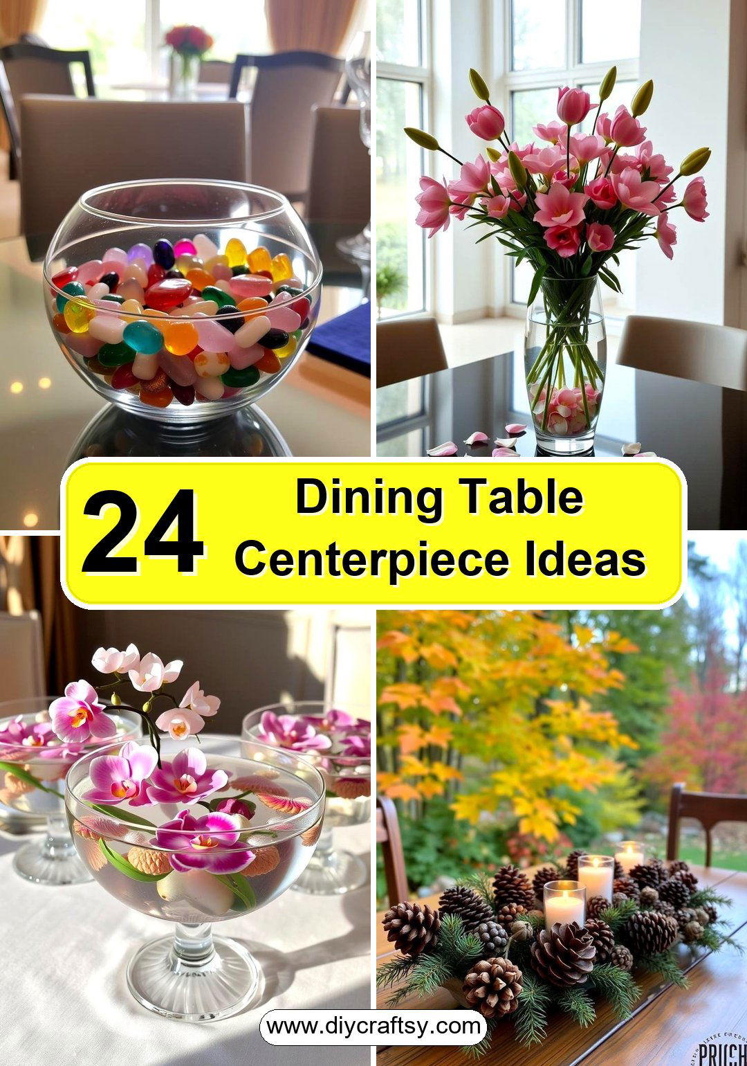 Dining Table Centerpiece Ideas