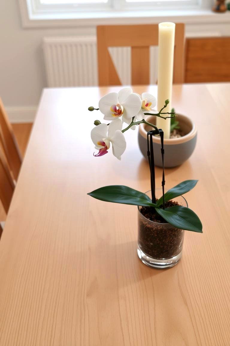 Dining Table Plant Accent - 24 Potted Plant Arrangement Ideas