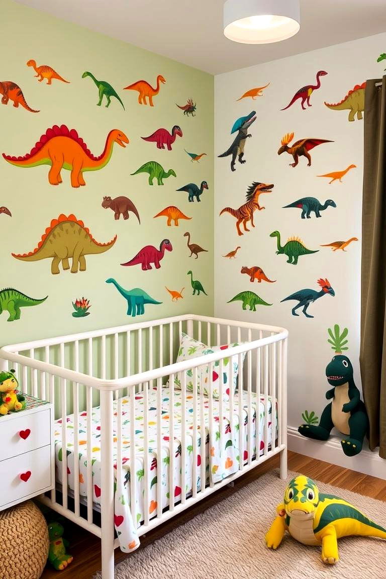 Dinosaur Nursery - 24 Baby Boy Nursery Ideas