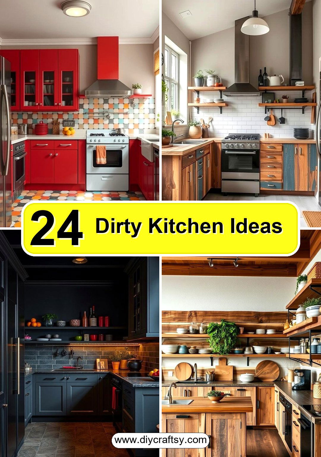 Dirty Kitchen Ideas