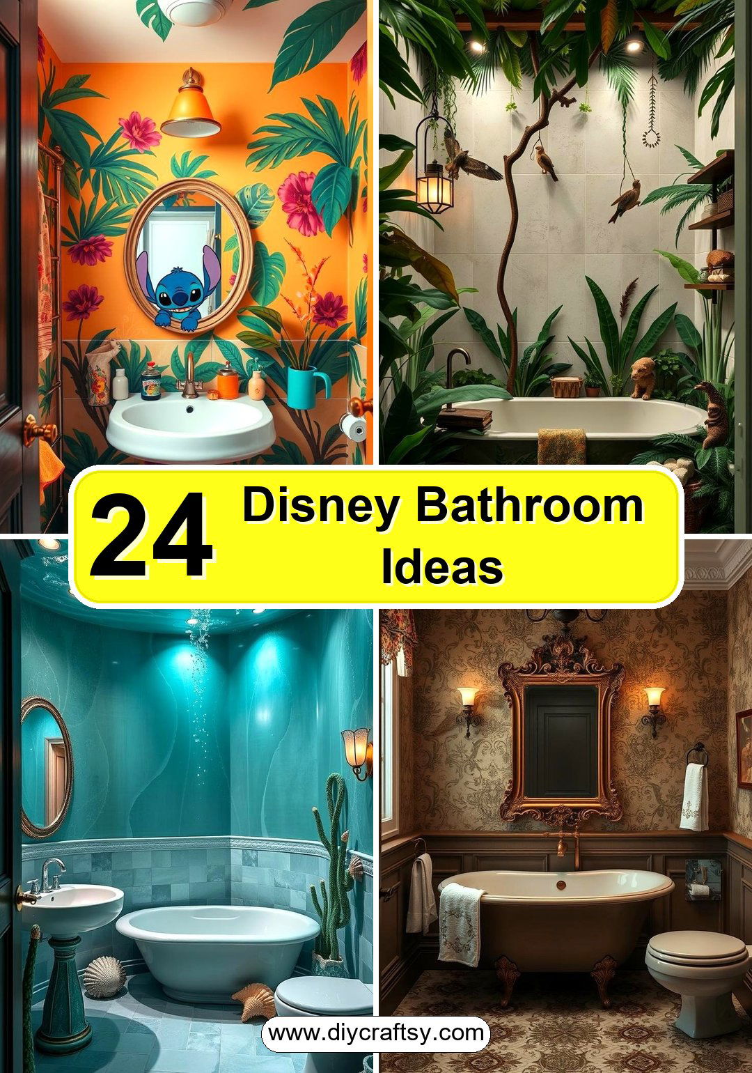 Disney Bathroom Ideas