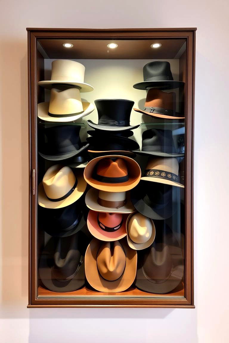 Display Cases for Collectors - 24 Hat Storage Ideas