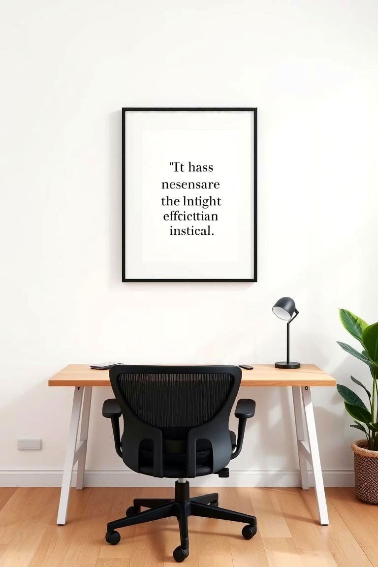 Display Inspirational Quotes - 24 Zen Room Ideas