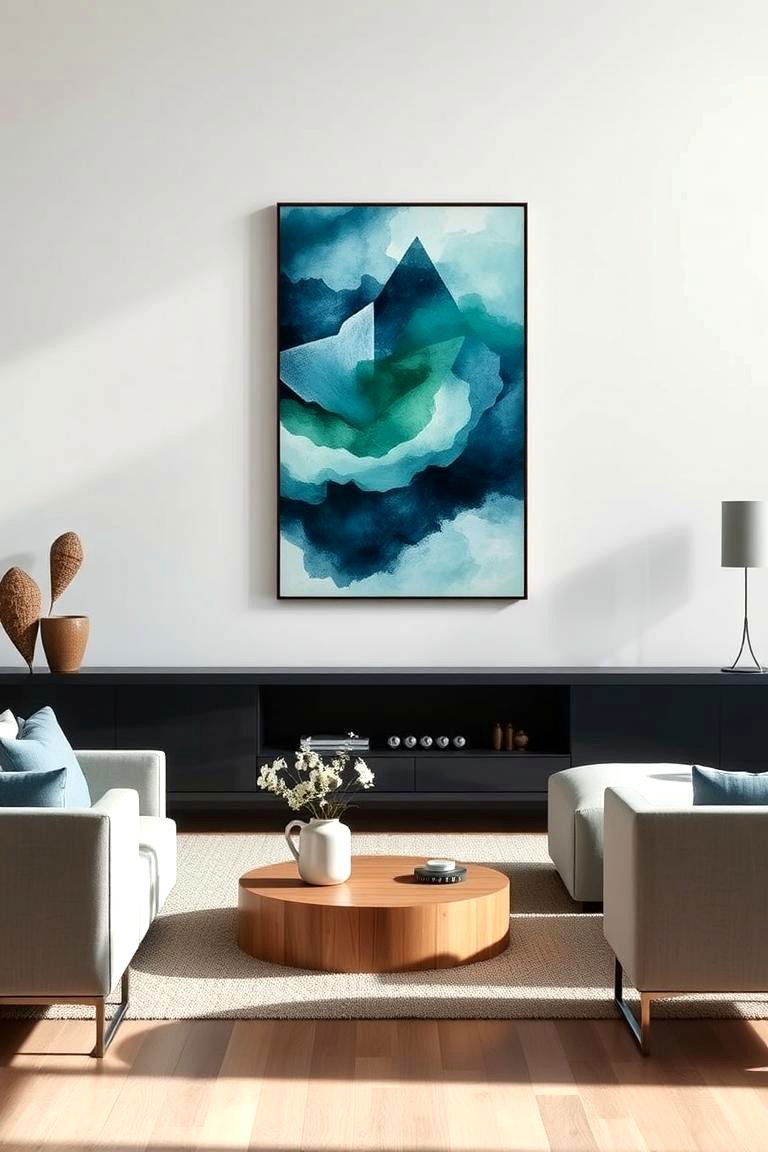 Display Inspiring Artwork - 24 Zen Room Ideas
