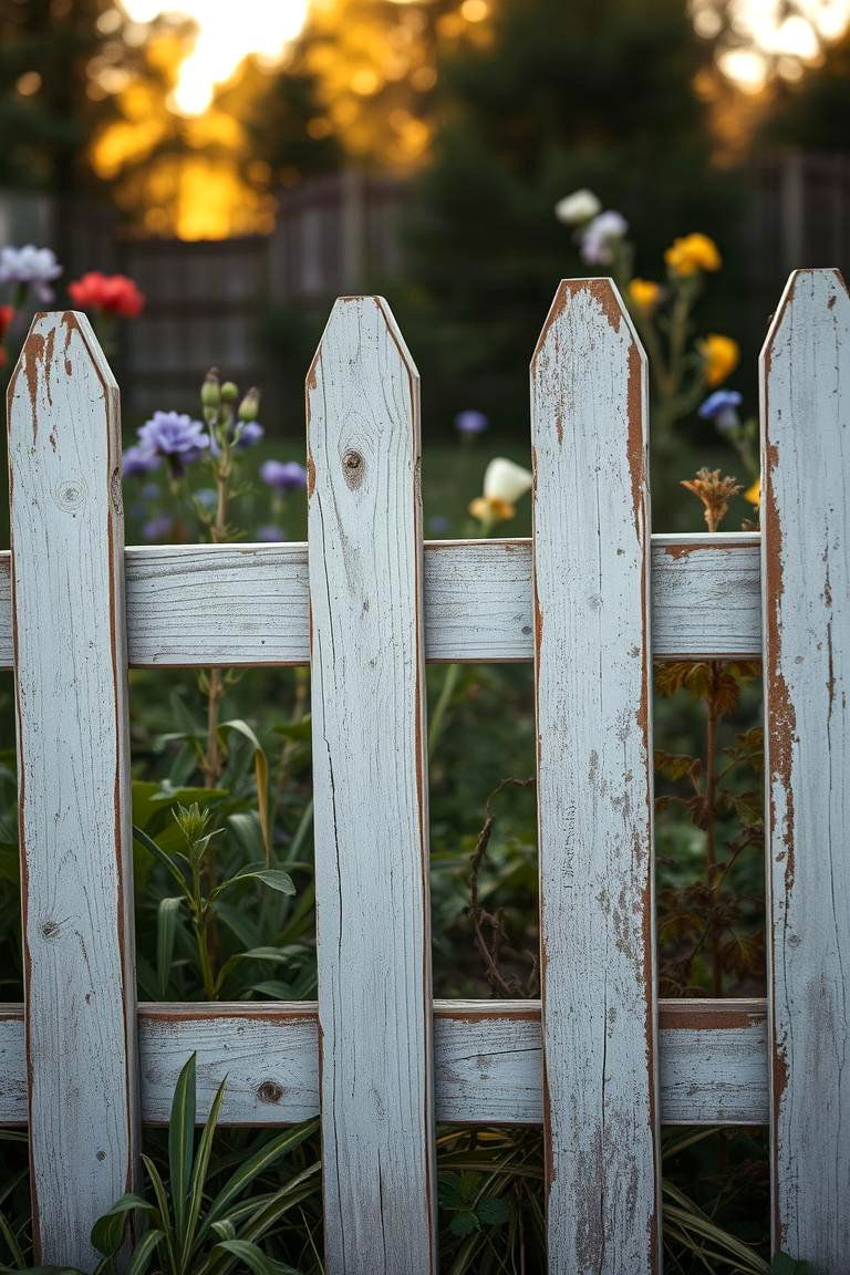 Distressed Look Board on Board Fence - 24 Board on Board Fence Ideas