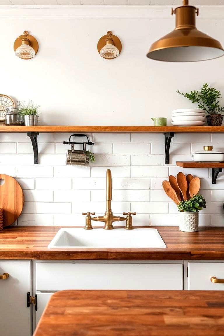 Distressed Shiplap for Vintage Appeal - 24 Shiplap Backsplash Ideas for Your Kitchen