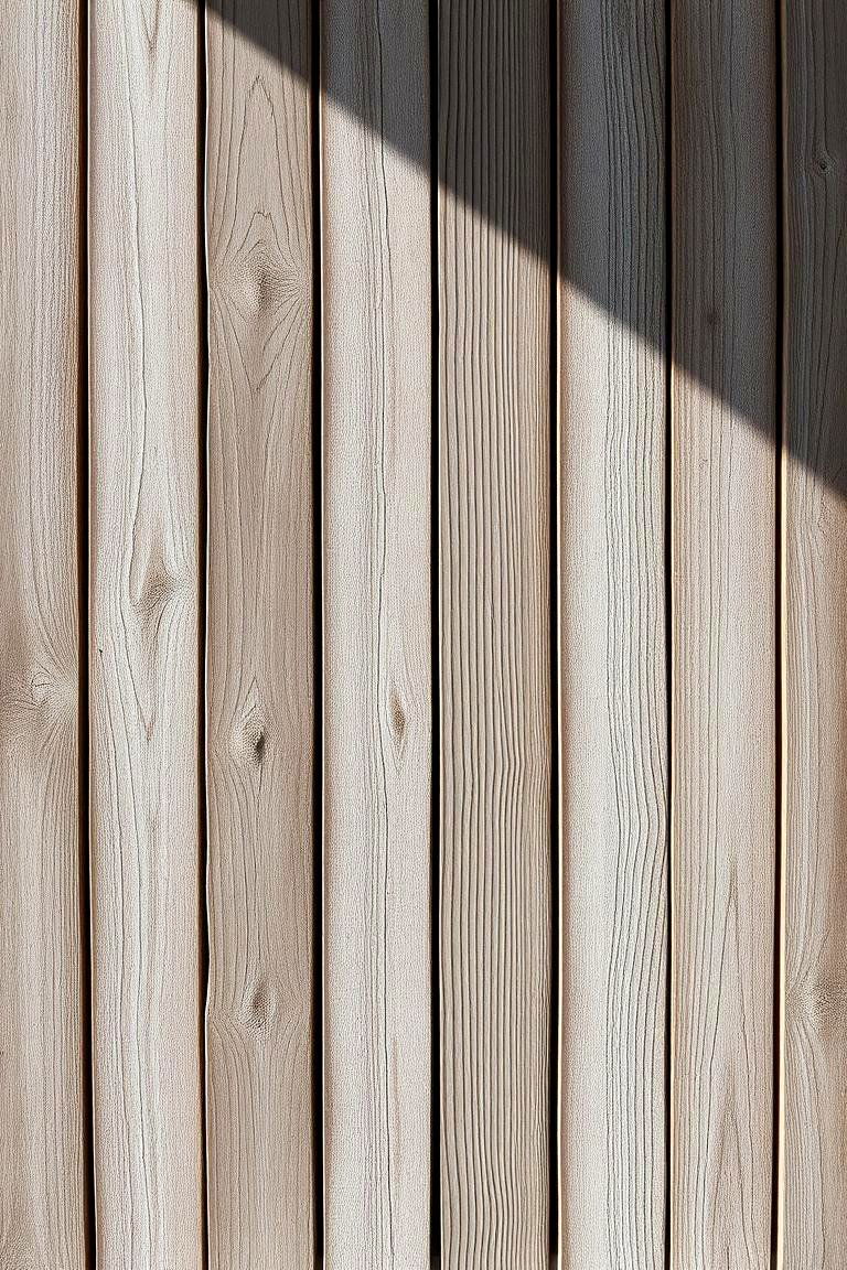 Distressed Wood with Modern Twist - 24 Rustic Front Door Ideas