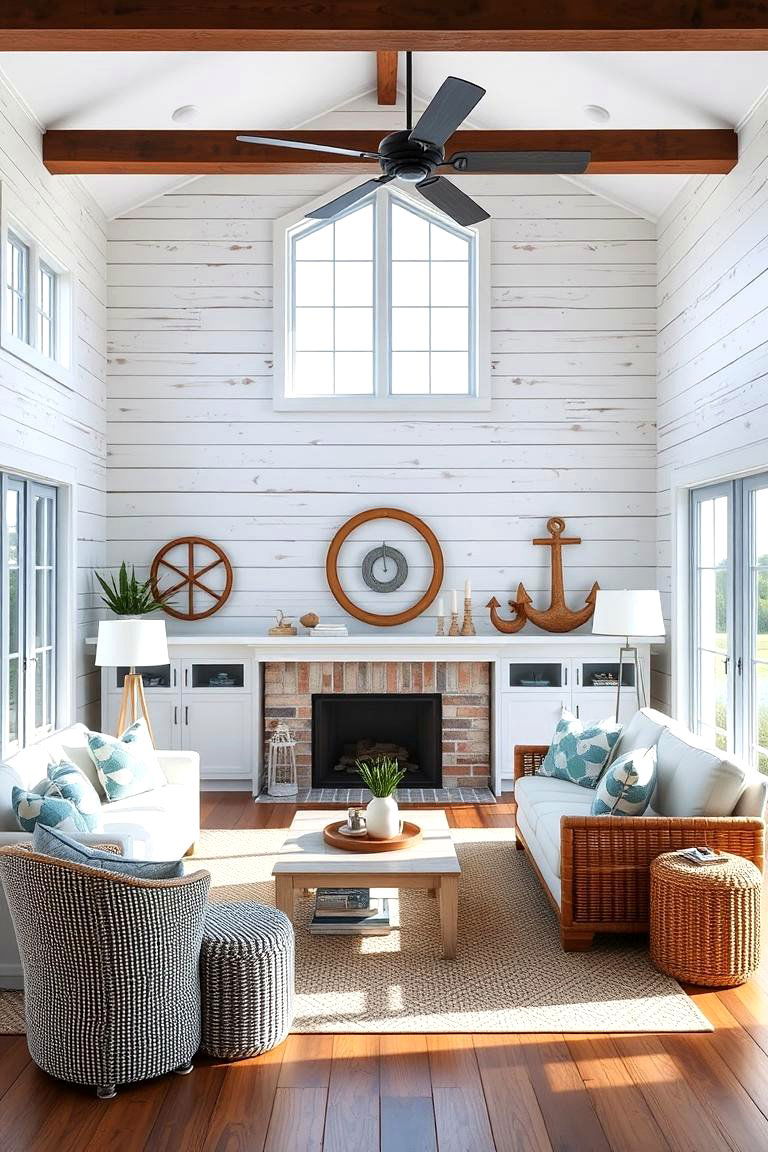 Distressed or Weathered Shiplap - 24 Shiplap Wall Ideas